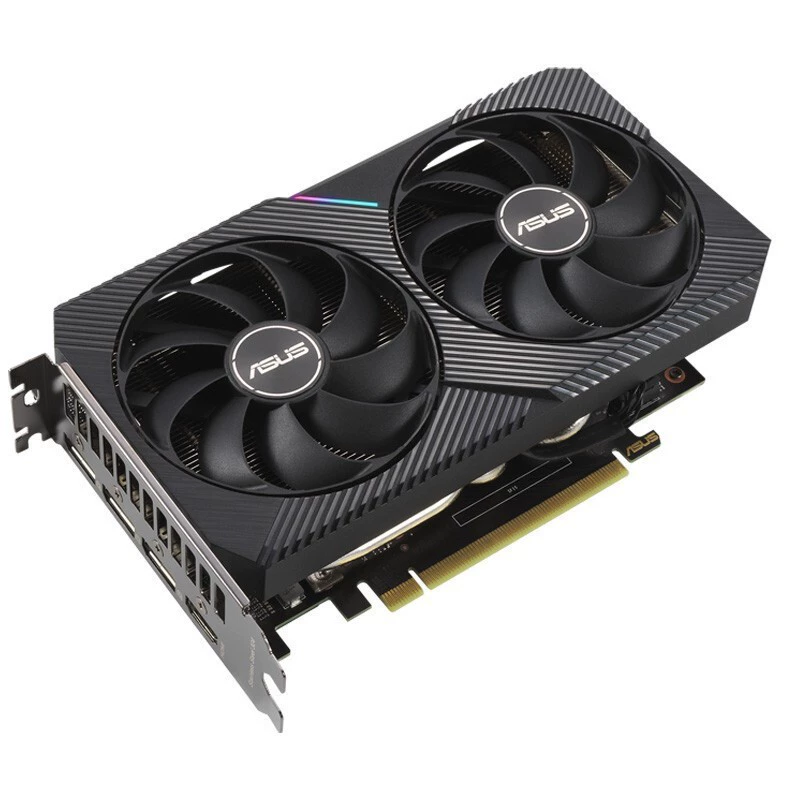 Подходит ASUS Dual RTX3050 O8G E -спортивная графика карта сборочная машина