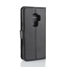 适用于三星Galaxy S9 PLUS手机皮套 手机壳 荔枝纹钱包插卡保护套