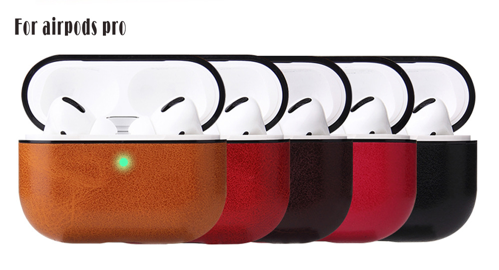80g Weight iPhone Applicable Brands AirPods Protective Case Classification Pu Leather Material Solid Color Pattern Casual, Simple Style Style Handmade, Injection Molding Craft Multicolor Color Pu Leather Solid Color Handmade Injection Molding Casual Simple Style AirPods Protective Case Earphone Cases Phone Accessories 1