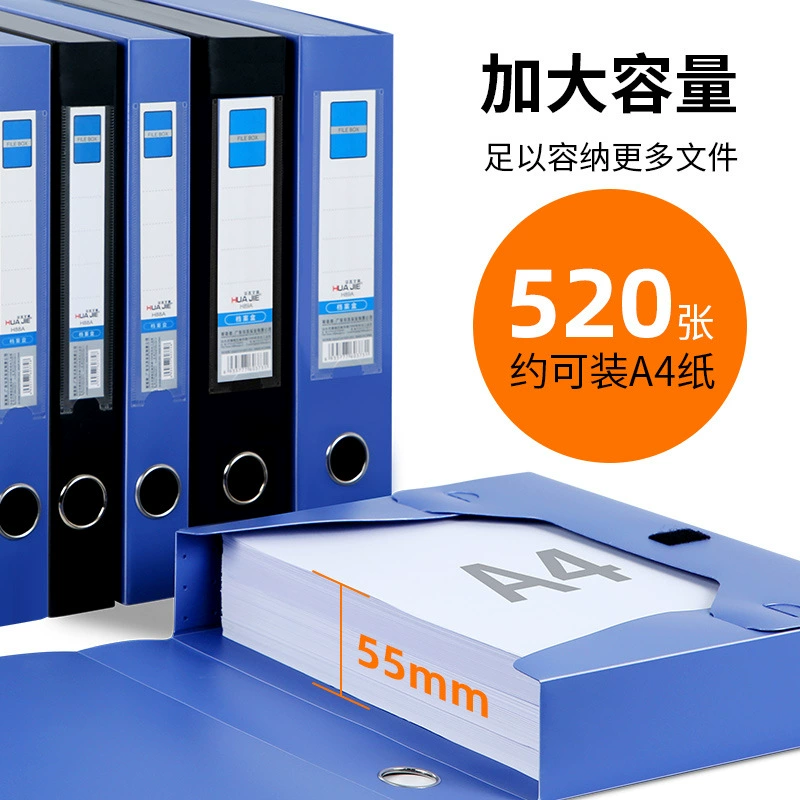 Plastic folder for documents, storage box, wholesale