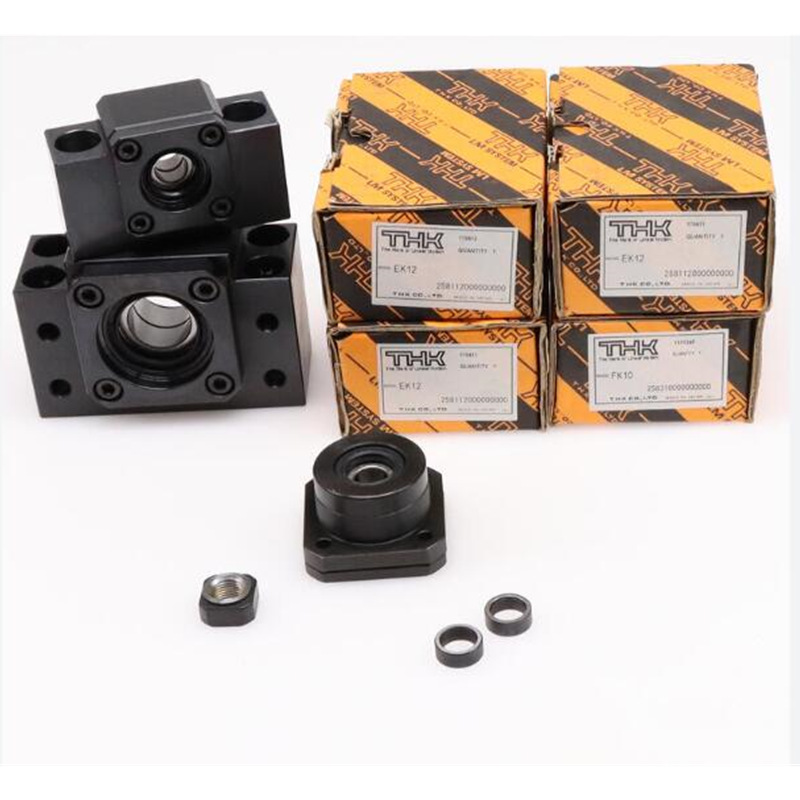 日本THK EK5固定侧角型支承单元轴承尺寸5X36X21mm内六角固定螺丝