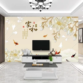 墙纸、壁纸;墙布;墙贴