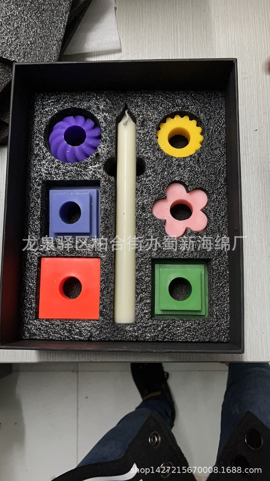 厂家供应黑色白色蜡烛礼品盒内衬缓冲快递包装珍珠棉/珍珠棉内衬