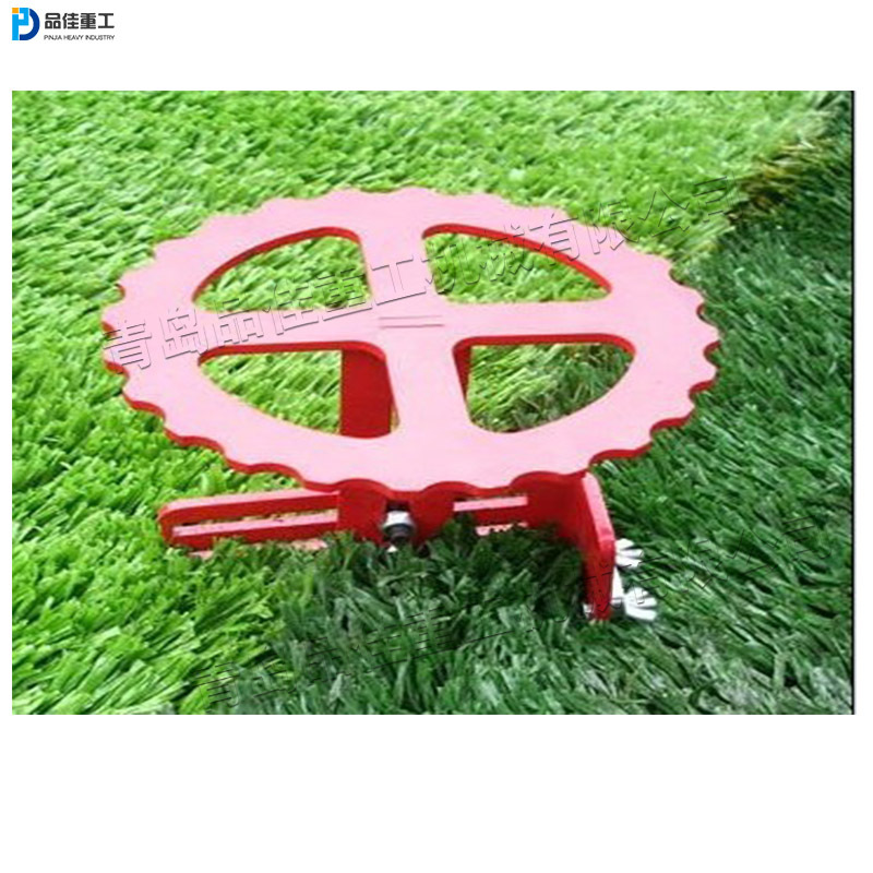 草坪不锈钢修剪工具 园林人造草坪测量工具 草坪裁剪压实拼接设备