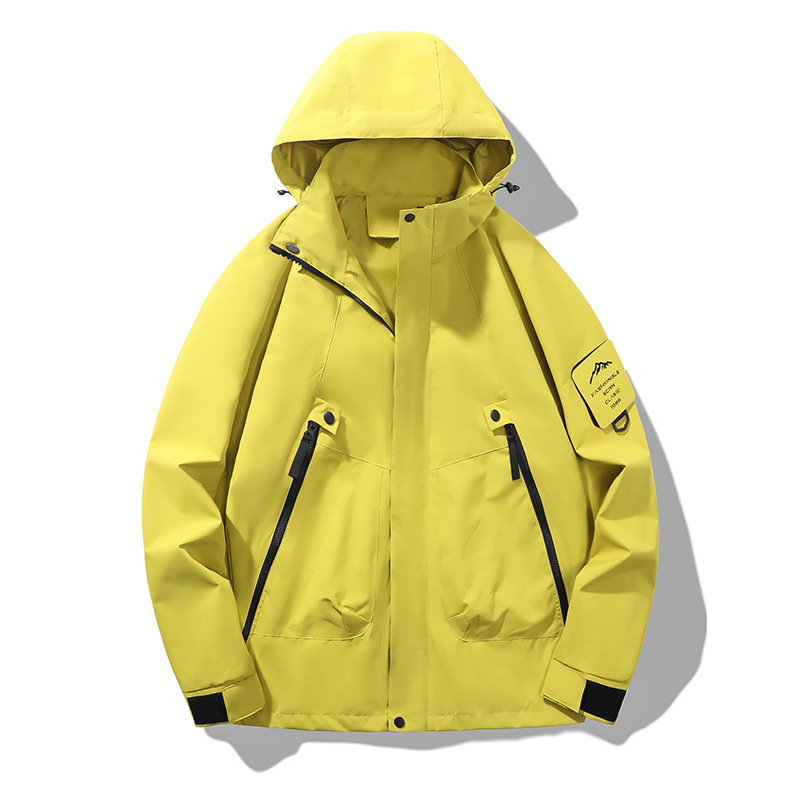 Men's and Women's Jackets, Spring and Autumn Casual Loose-Fitting Large Size Hooded Couple Jackets, Outdoor Mountaineering and Cycling Clothing Men's and Women's Jackets, Spring and Autumn Casual Loose-Fitting Large Size Hooded Couple Jackets, Outdoor Mountaineering and Cycling Clothing