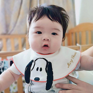 Children's cotton eating bib for new born for baby, anti-dirty, European style 4