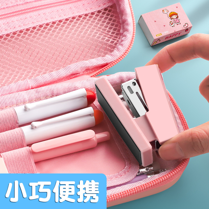 Grapadora Mini grapadora de estudiante de tamaño pequeño grapadora de oficina