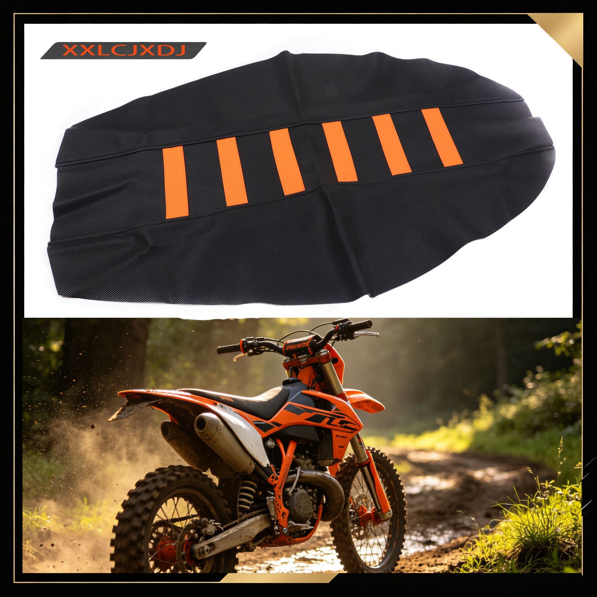 Wholesale universal motorcycle seat covers and seat pads, suitable for KTM, Honda, Yamaha, and Kawasaki motorcycles