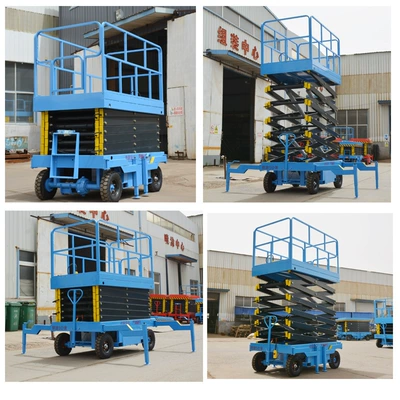 Avtomobil fırlanan platformaları Work Platform Electric Hydraulic