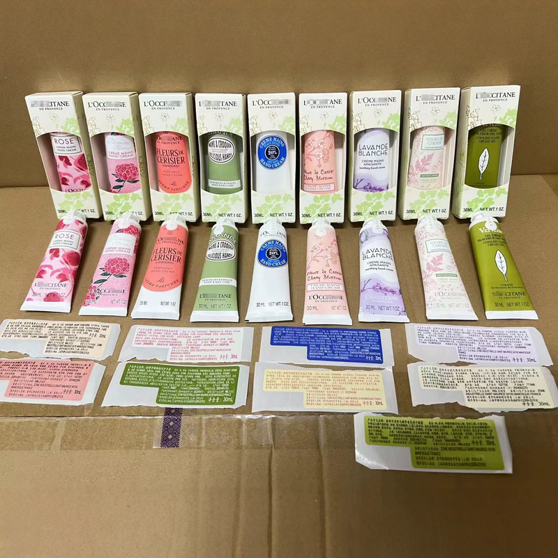 Authentic French Oushu Hand Cream 30ml Moisturizing Shea Butter Sweet Almond Cherry Blossom Autumn/Winter Gift for Gifting
