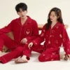 8112 lapel red suit