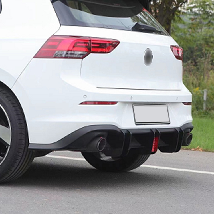 Large/public golf 8 modified blade rear lip 8GTI wind knife rear spoiler high 8/rline rear spoiler diffusion