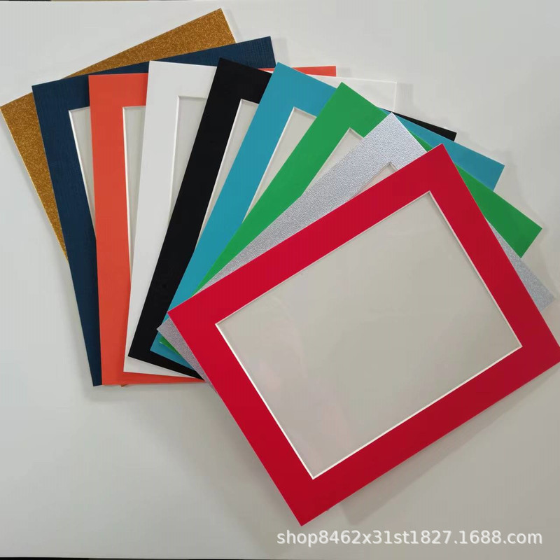 Cardboard picture frame A3A4 children's picture frame 8 Open 4 open paper-cut picture 678 inch picture frame decorative picture frame photo frame wholesale