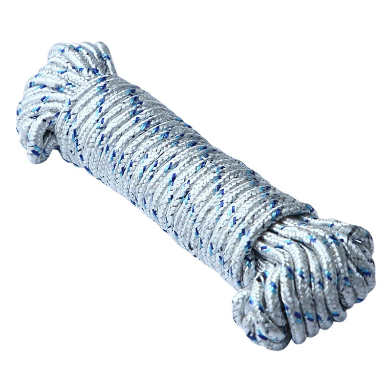 Multi-purpose bold outdoor balcony non-slip windproof clothesline 10 meters clothesline drying quilt drying clothes nylon rope