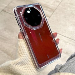 華為mate60rs携帯ケースを適用した優れたマスターの新しい透明なmete70rsシリカゲルソフトケース全包防