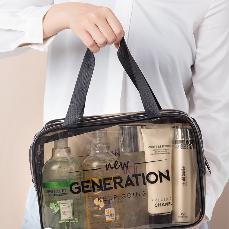 便携2022旅行大容量干湿分离防水洗漱包收纳袋化妆包制作拉链开合