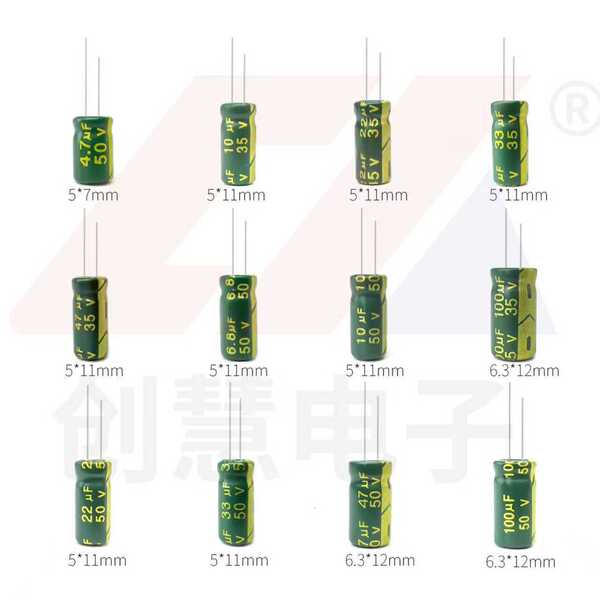 High frequency low resistance liquid capacitor plug-in electrolytic…