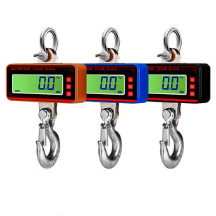 LED waterproof Electronic Hook scale electronic scale crane scale wireless direct view charging remote control New