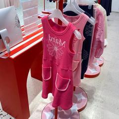 女の子ドレス子供スカートベストサマードレス2025新しい赤ちゃん肌に優しい活力ロングスカート薄い子供服