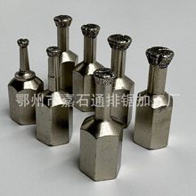 工厂直销电镀金刚石背栓钻头花岗岩大理石瓷砖背栓干挂打孔钻孔多