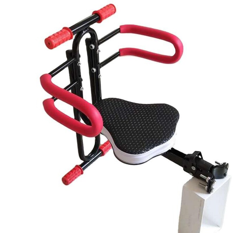 Electric bicycle front bottom support armrest folding waterproof thickened sponge stool adjustable baby seat Electric bicycle front bottom support armrest folding waterproof thickened sponge stool adjustable baby seat