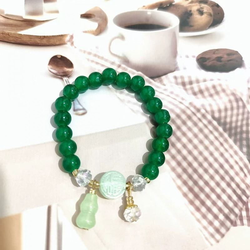 Agate small design bracelet jade, Birthday gift