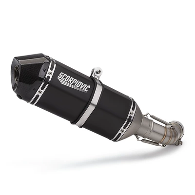 Motorcycle exhaust pipe: tail section 2014-2019