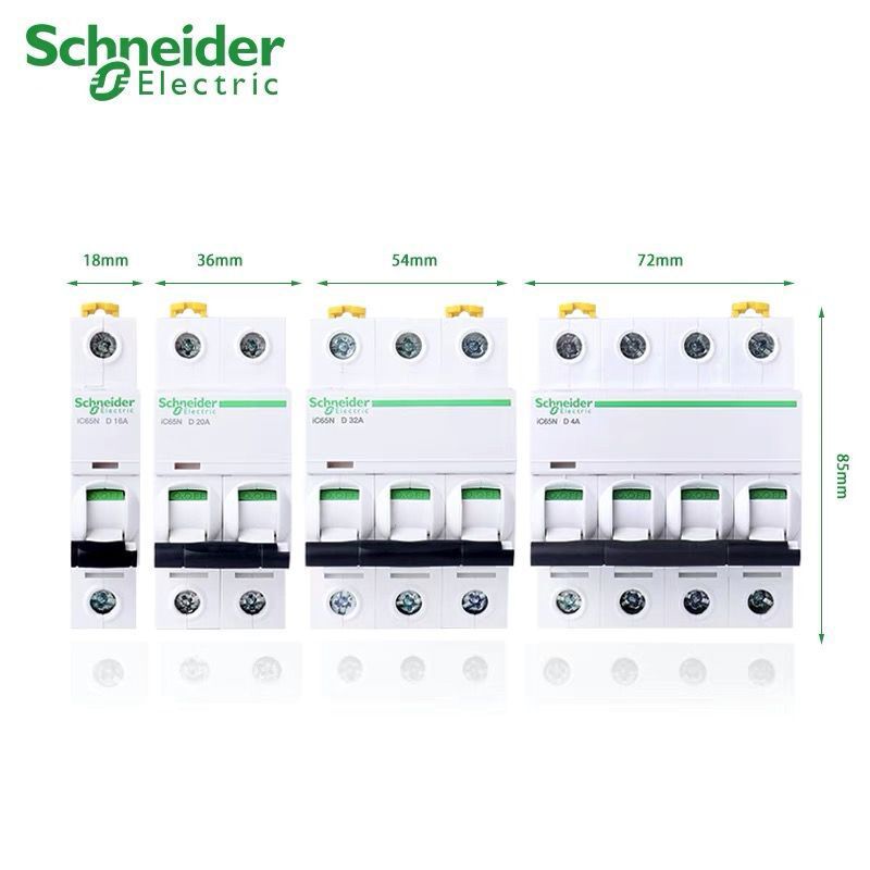 A9F19163 A9F191  IC65N-D-1P 63A 原厂动力保护型  微型断路器