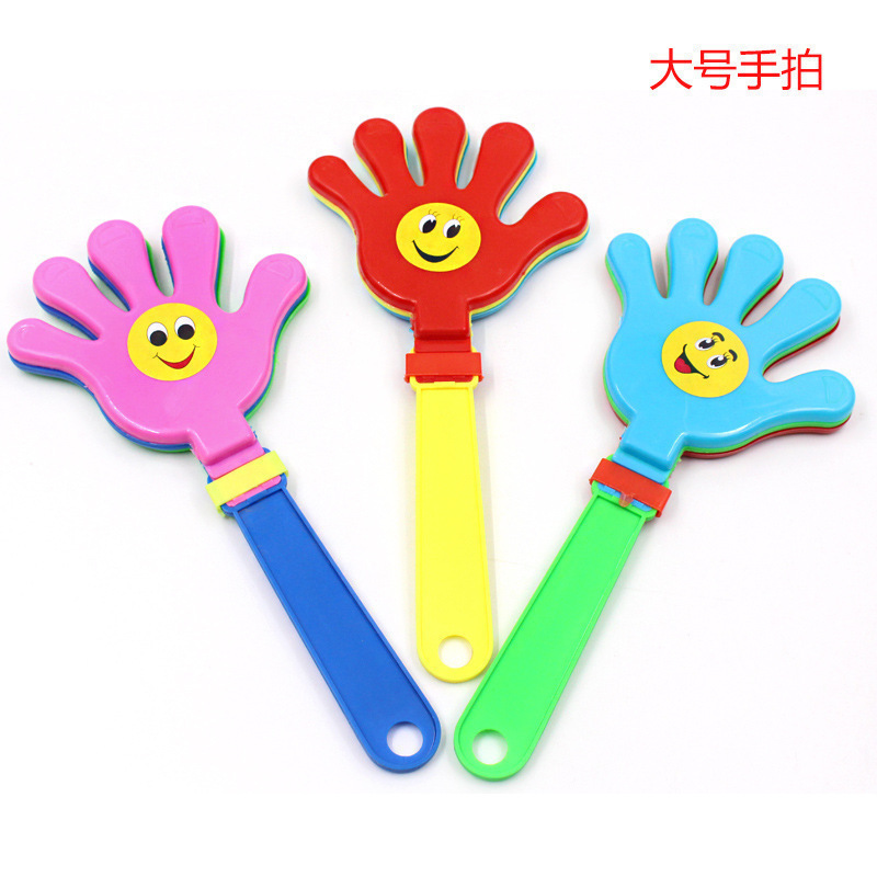 28cm Large Hand Clapping Device Wholesale Small Hand Clapping Toy Slap Hand Clapping Plastic Palm Clapping Hand Clapping