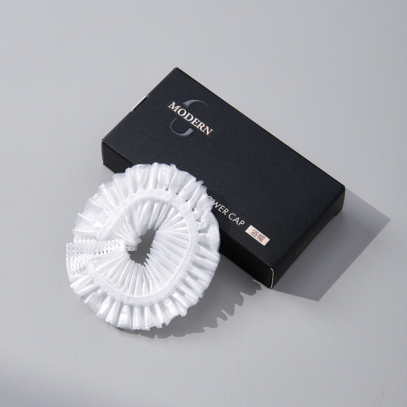 두꺼운 샤워캡 10팩