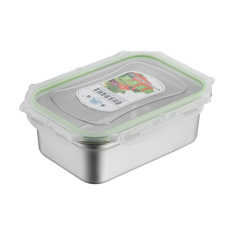 Capacious rectangular storage box stainless steel for commercial use
