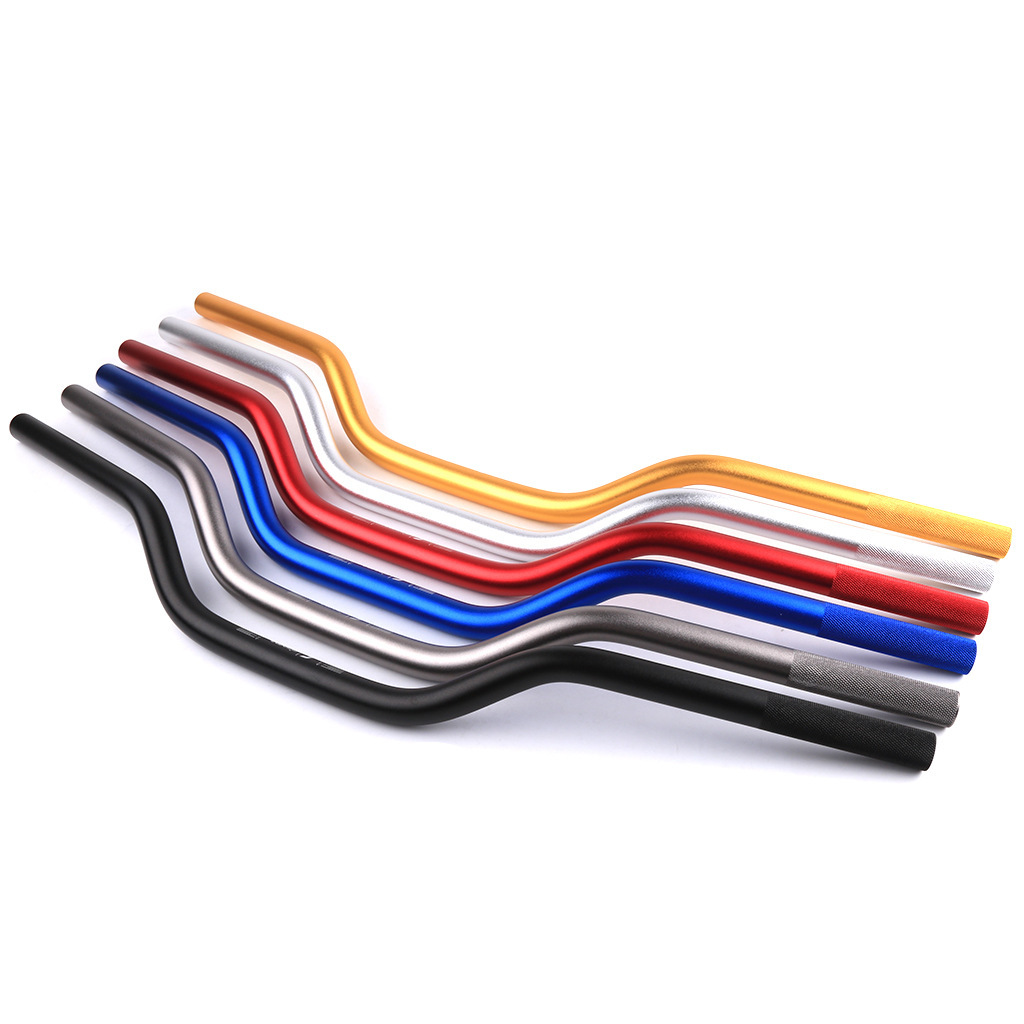 Transfronterizo grifo varilla modificación universal diámetro 22mm motocicleta mango sin reducción CNC manillar de alto agarre