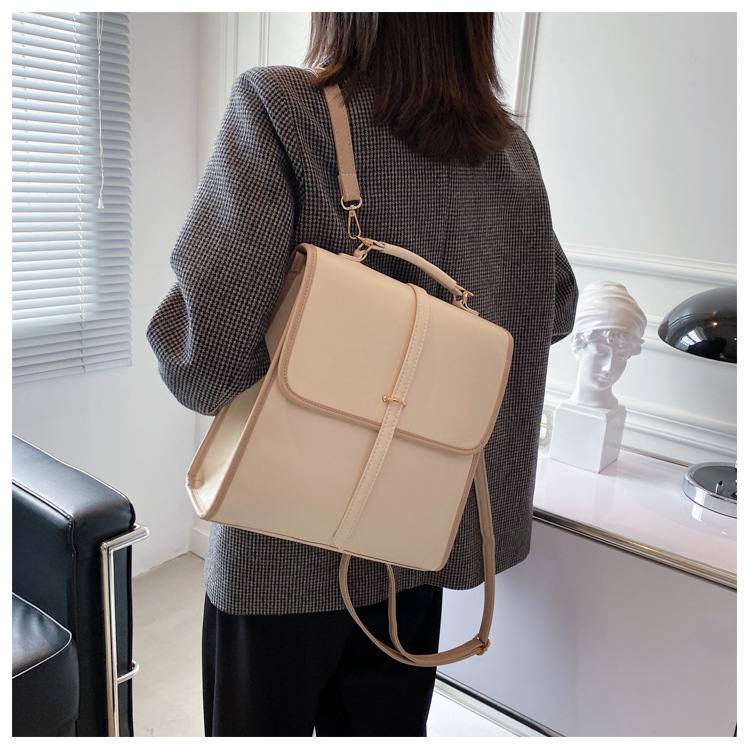 Fashion Large-capacity Square Backpack Wholesale Nihaojewelry display picture 4