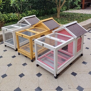 Rabbit Nest Wooden House Outdoor Chicken Cage Wooden Chicken Cage Duck Cage Dog Cage Chicken Cage Outdoor Ducktery Cage