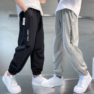 2025 Boys Plus Size Casual Pants Big Kids Children's Sports Pants for Chubby Boys