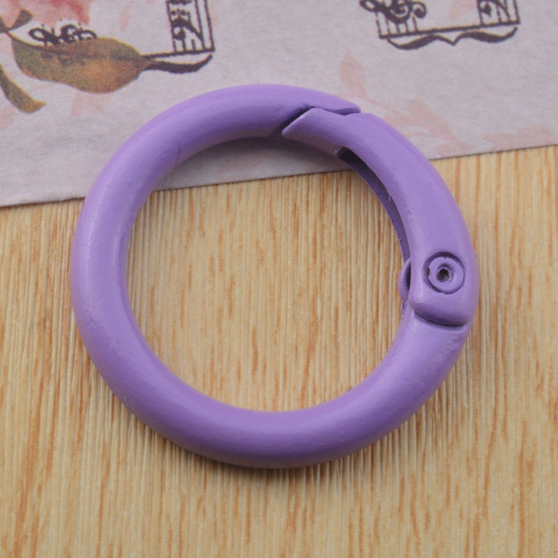 工場直販カラー塗装亜鉛合金スプリングコイル 33 ミリメートルスプリングコイル diy ペンダントキーホルダーアクセサリースプリング