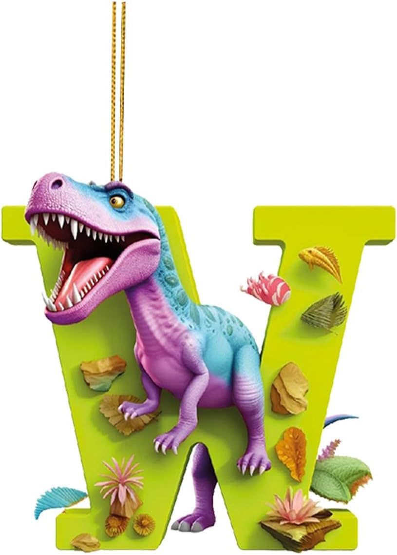 Dinosaurio 26 letras inglesas deformación de números deformación de juguetes de dinosaurio ABCD