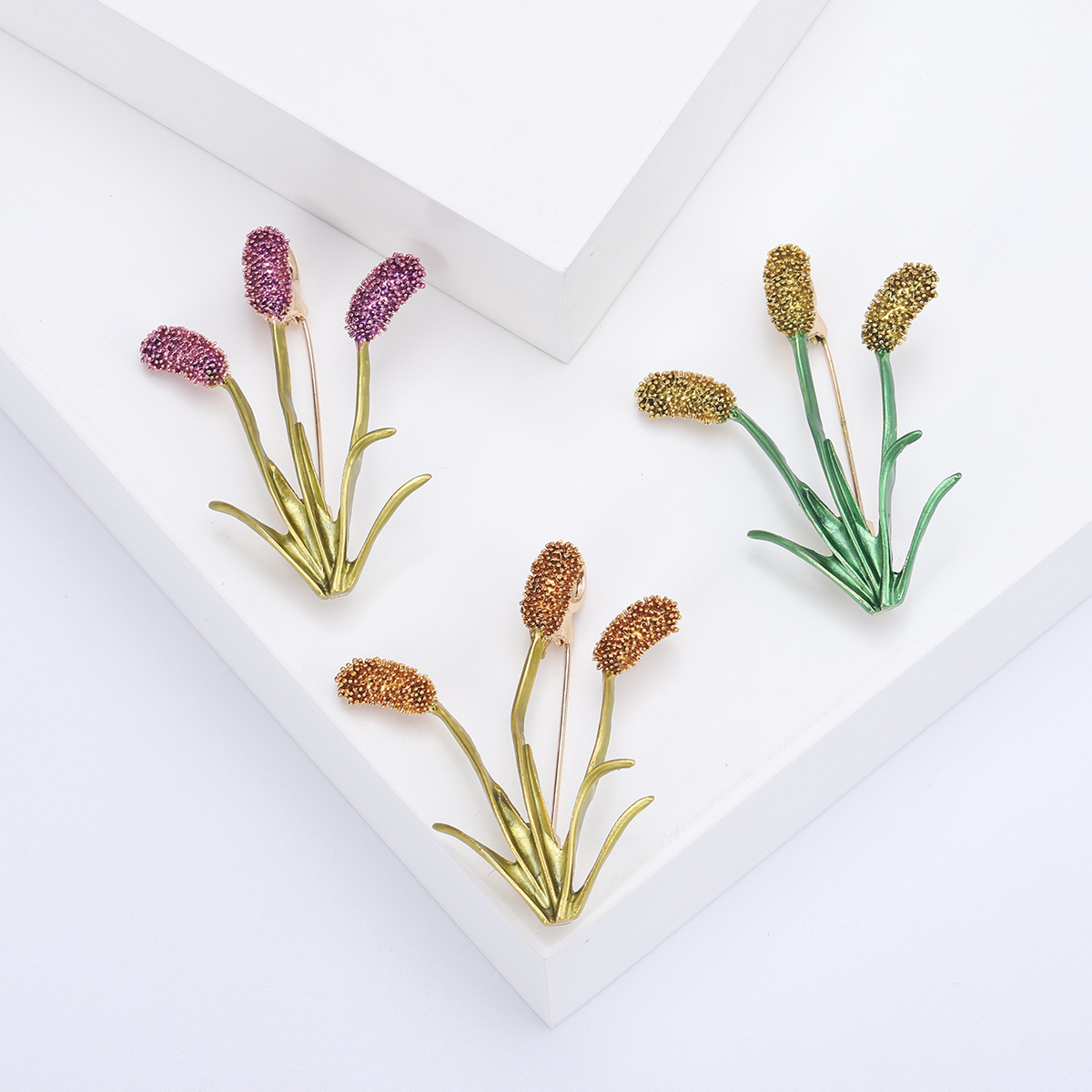 Pastoral Estilo Clásico Pin Flor Aleación Mujeres Broches display picture 1