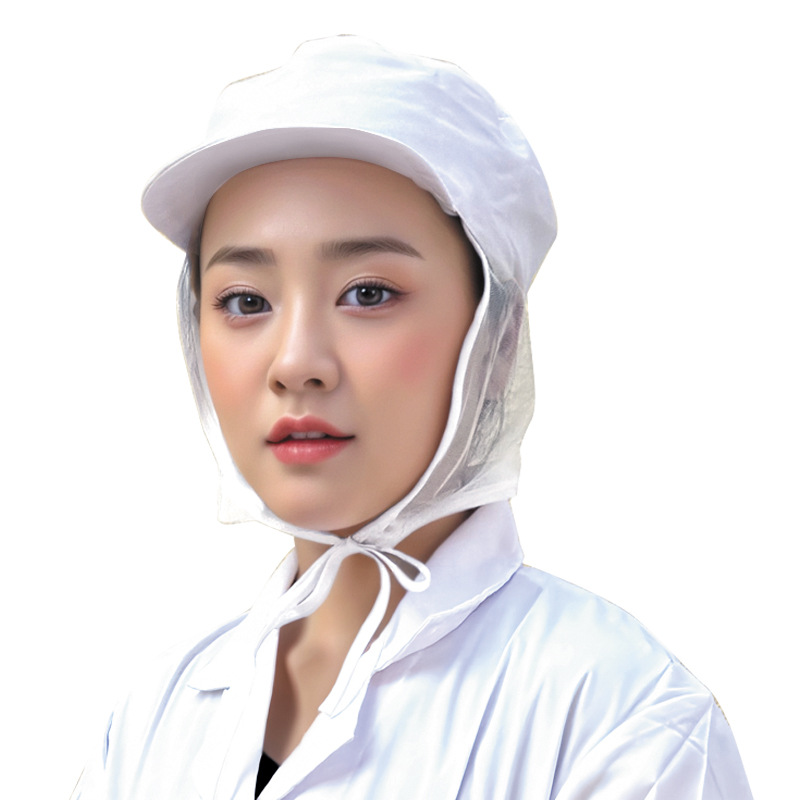 fábrica de alimentos lazos gorra de red de trabajo taller de producción gorra de comedor comedor gorra de mujer de higiene gorra de red respirable anti-caída de cabello