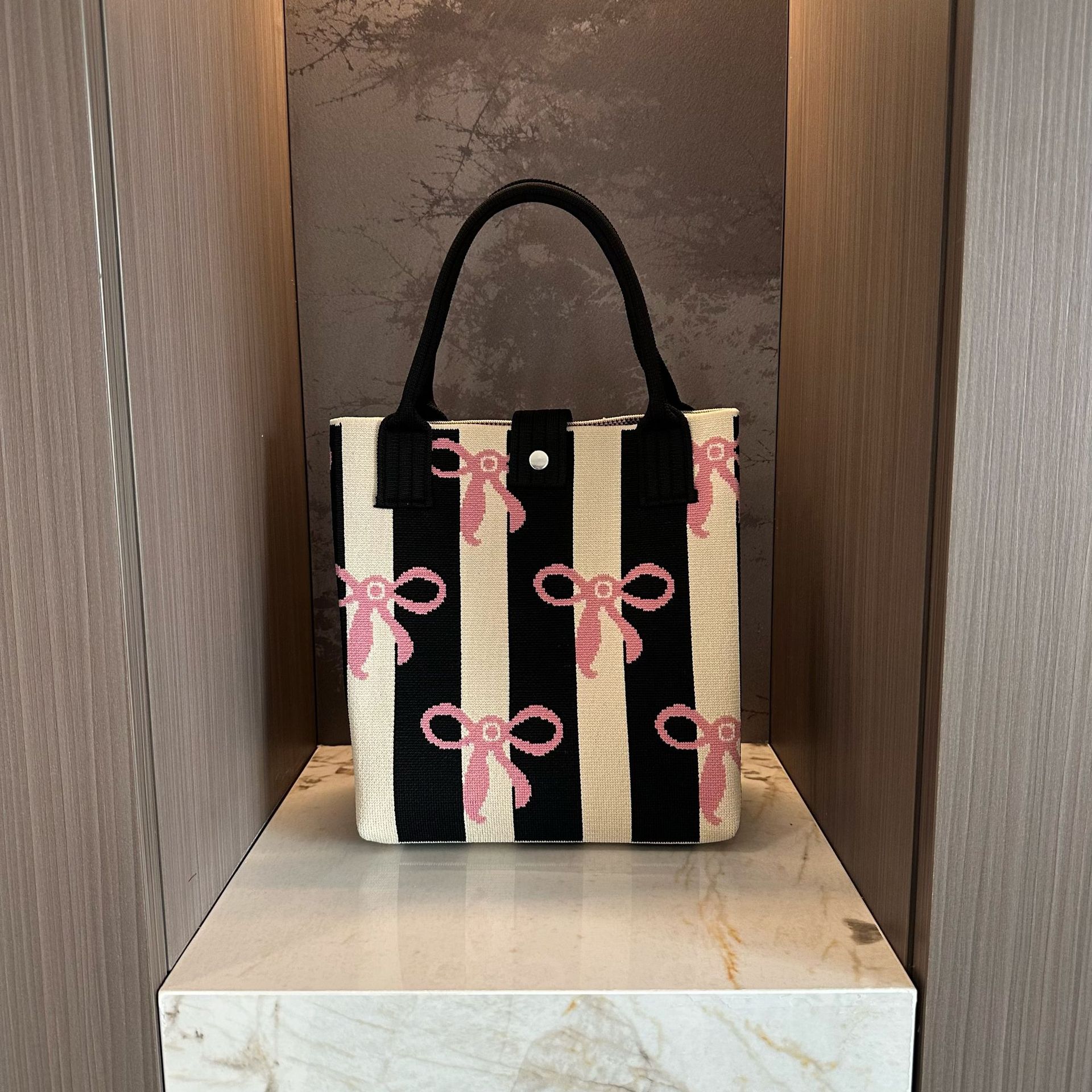 Catuones lindas bolsas de punto bolsas de almacenamiento de viaje pequeño portátil hombro único oblicuo bolsas de teléfono móvil bolsas de mano de mujer versátiles