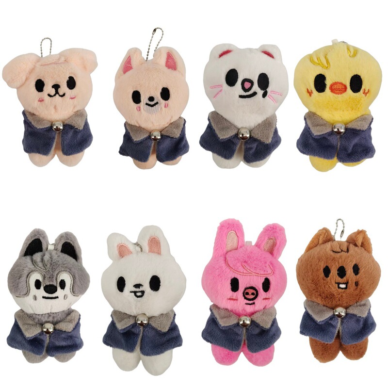 Swimwear Stray Kids Plush Toy Doll Skzoo Wearing Clothes Eight Dolls Cartoon Plush Toy Doll