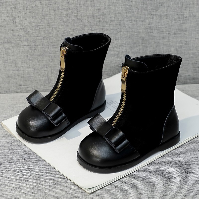 2022 New Baby Soft Sole Leather Boots Gi...