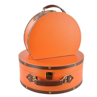Scandinavian Accessible Luxury Semi-Circular Satchel Storage Box Home Decoration Packaging Storage Box High-End Ornaments Packaging Box Customization