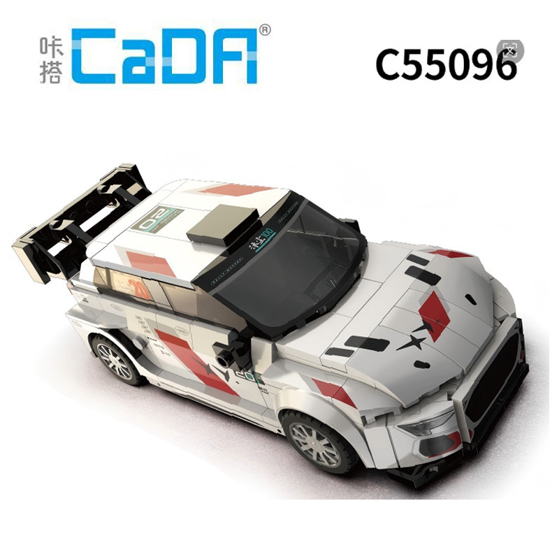 Doble águila 55096 velocidad vida 3 rally auténtico bloque de construcción de partículas pequeñas puzzle juguetes de ensamblaje para niños