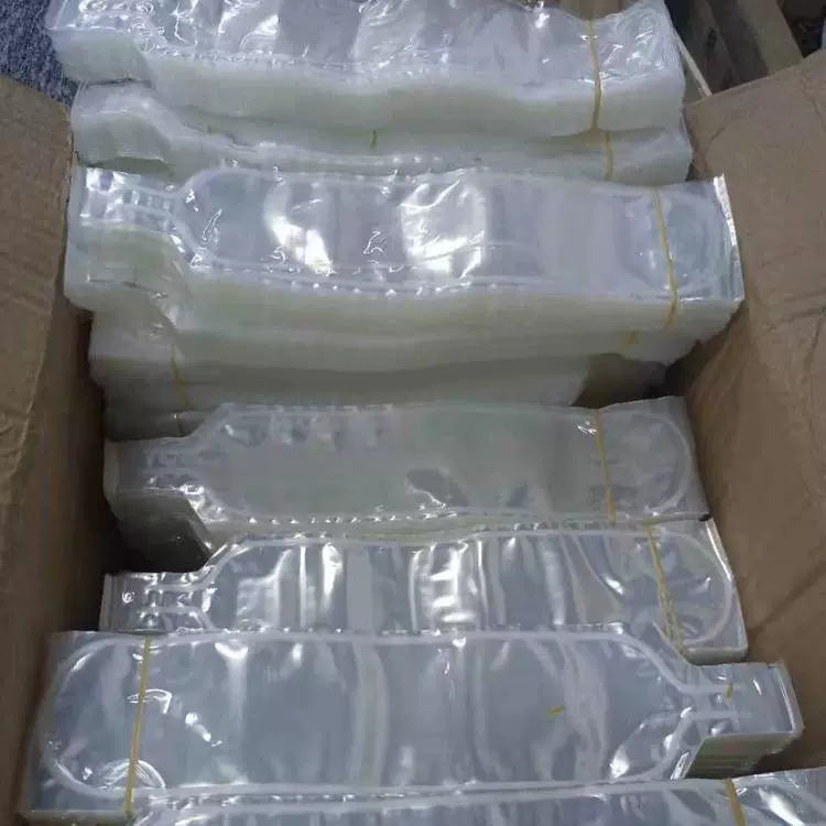 Использование высокочастотного, высоконапорного и высокотемпературного однократного формовочного процесса для производства мешков с водяной пенообразующей массой для горных работ.