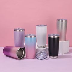 Stainless steel 20oz gradient car cup insulated and cold cup portable water cup coffee cup large capacity Ice Boss cup wholesale