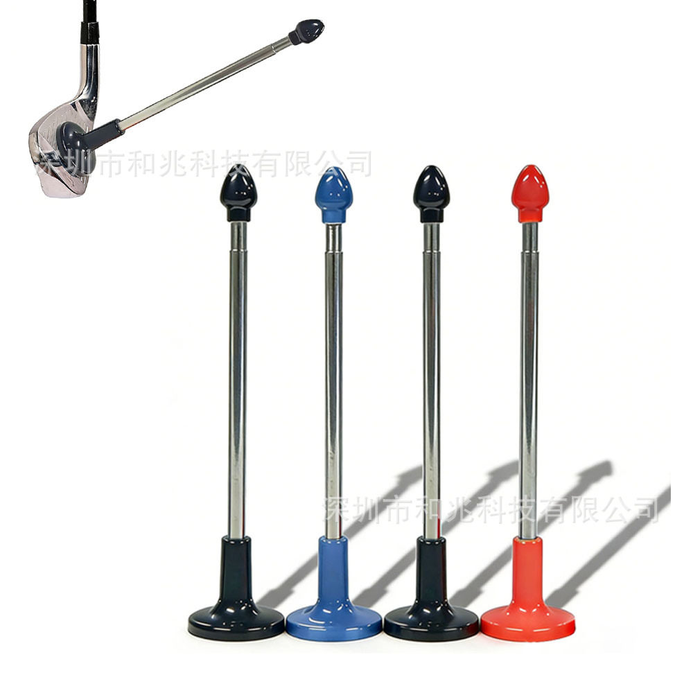 골프 방향 표시기 스틱 커팅로드 연습 용품 개폐식 자기 커팅로드 보조 표시기 교정기