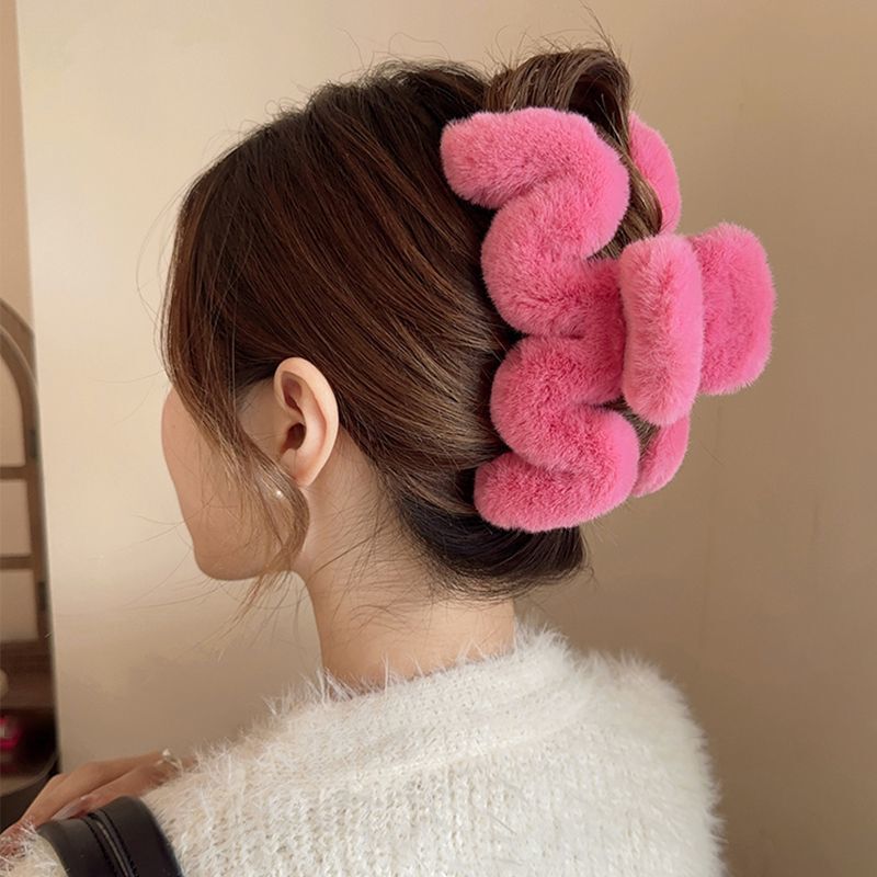 韓国東大門2025年新作ヘアクリップ、女性用ヘアピン、高級感のあるシャーククリップ、ヘアアクセサリー、ヘアピン|undefined