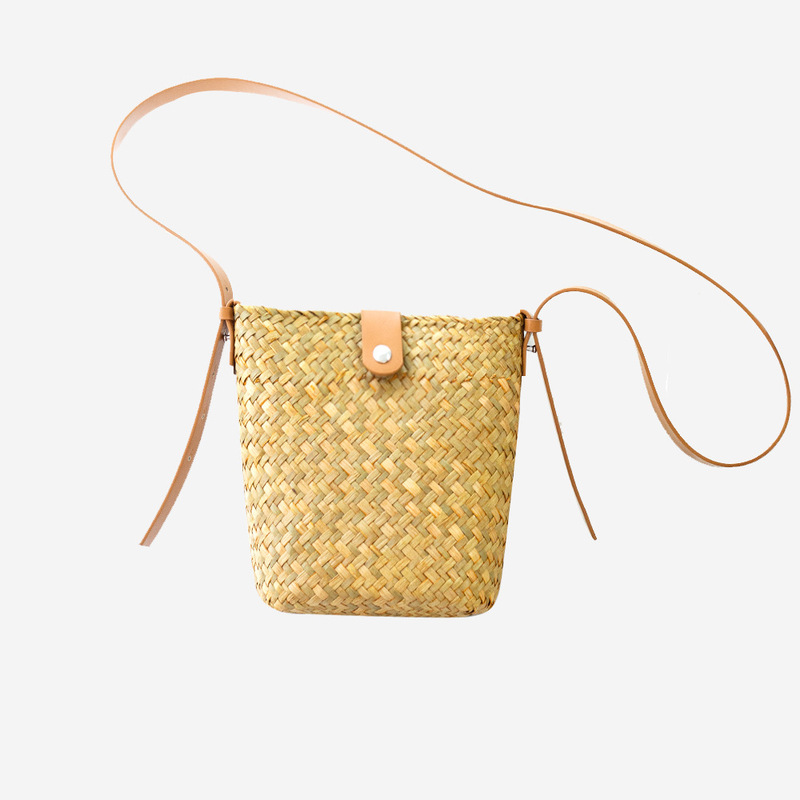 Handwoven Crossbody Bag, Straw Woven Mini Mobile Phone Bag, Large Capacity Shoulder Bag, Coin Purse, Hand Bag, Women's Bag, Versatile