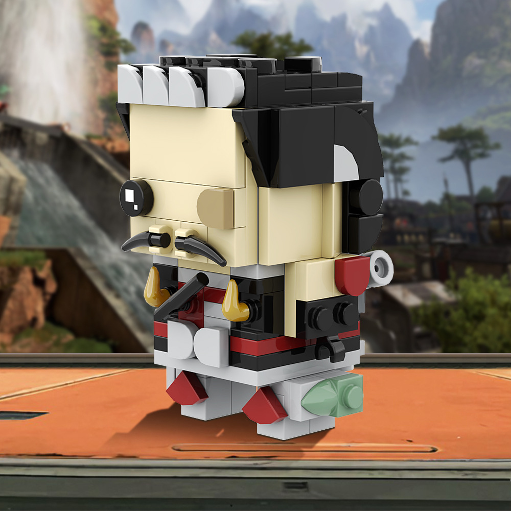 Apex Hero Game Character Peripheral Series Small Particles Compatible with Lego Children's Educational Building Block Toys